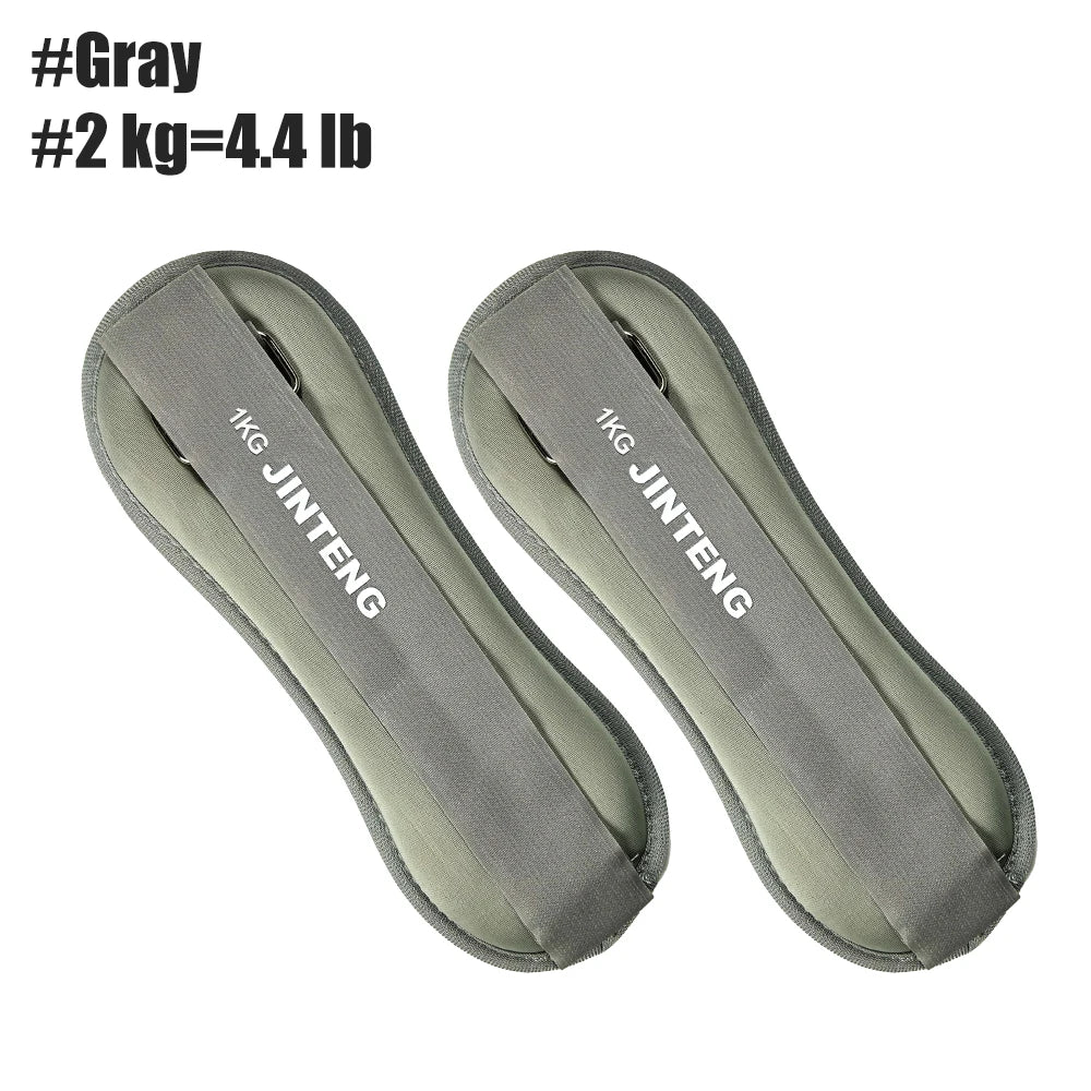 1Pair Wrist Ankle Weights, 1kg,2kg,3kg Wrist Leg Arm Weights, Comfortable Soft for Dancing, Running, Walking, Fitness, Workout