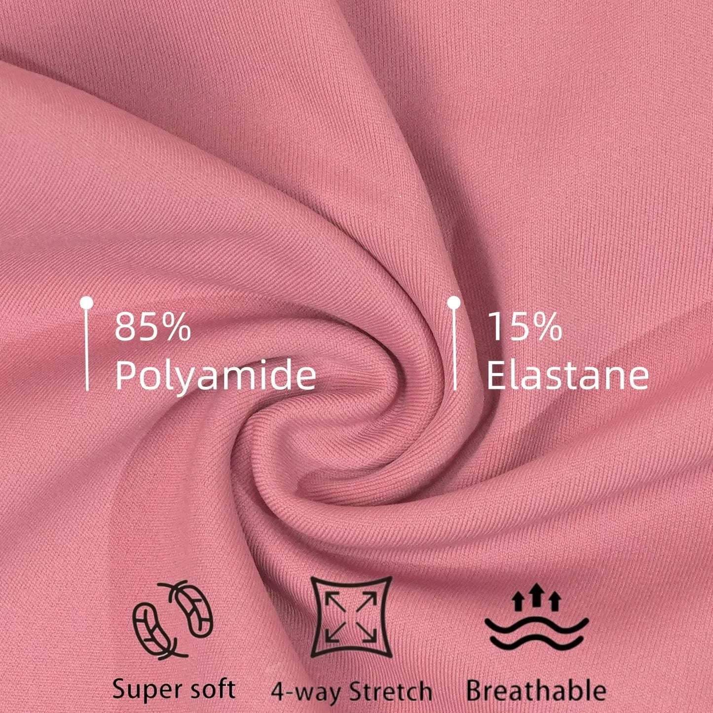 3PCS Women's Solid Color Gym Leggings High Waisted Fitness Yoga Pants Practical Pocket Stretch Outdoors Sports Cargo Styles